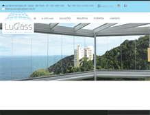 Tablet Screenshot of luglass.com.br
